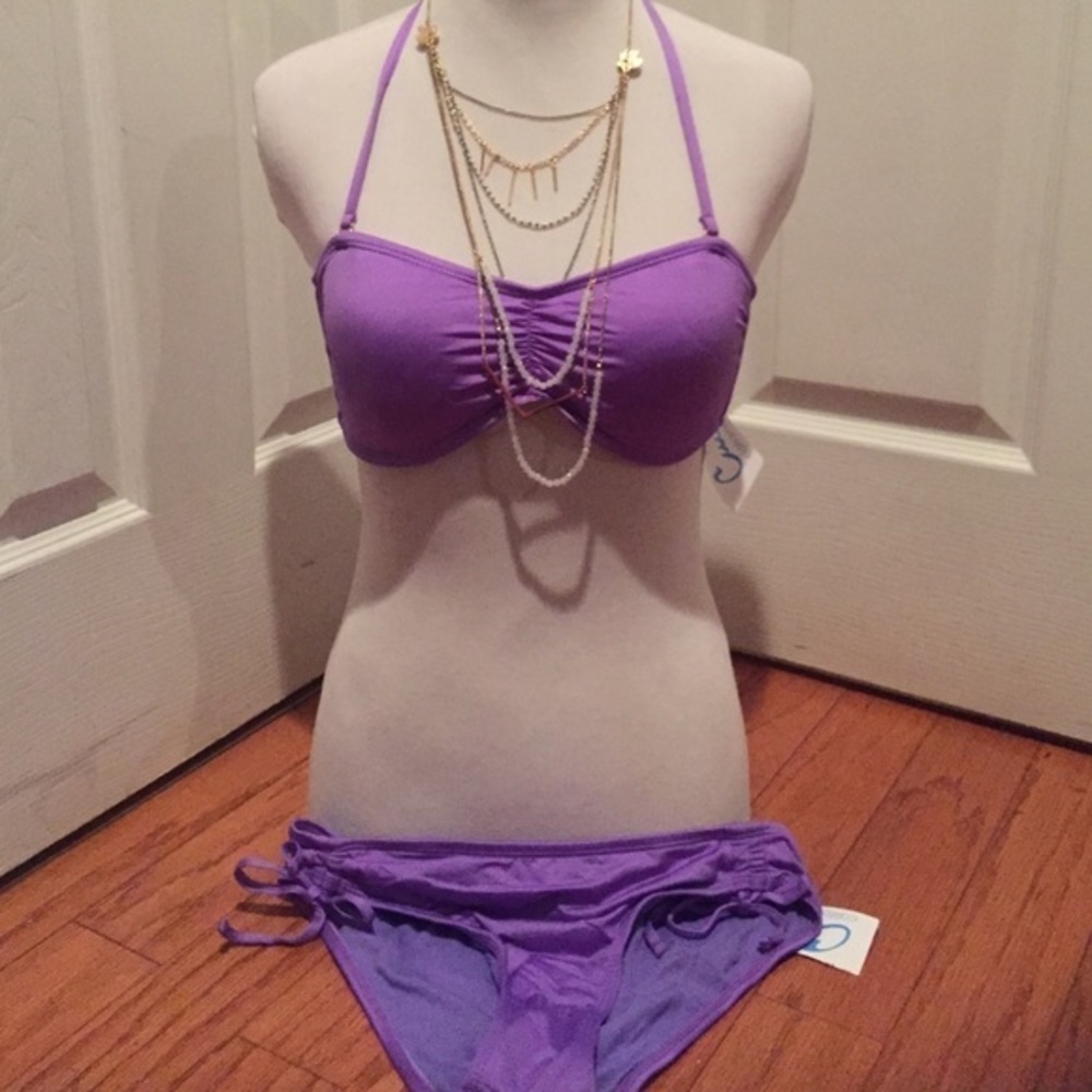 Lovin me some purple bikini!